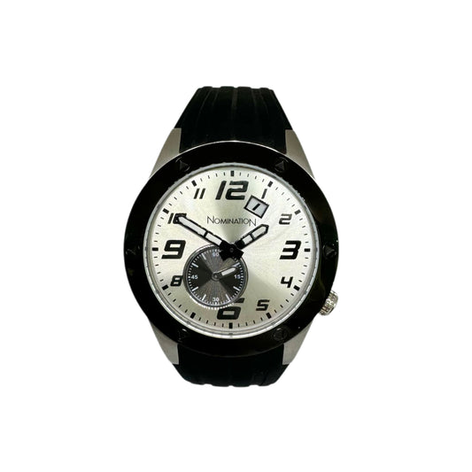 NEW Nomination Watch on Black Silicone 077000/017 £149.99