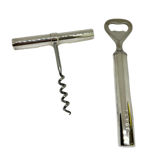 1234 Silver Hallmarked Cork Screw & Bottle Opener