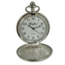 Load image into Gallery viewer, 1898Q/SS No 18 Quartz Pocket watch
