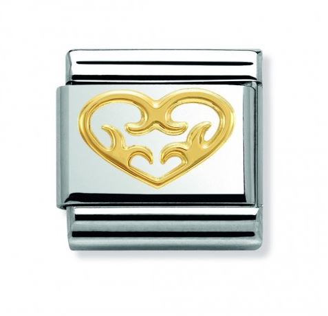 Nomination Classic 18K Heart Charm 030152/03