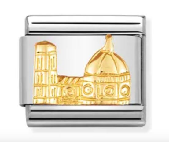 Nomination Classic 18K Gold Florence Duomo Charm 030123/07