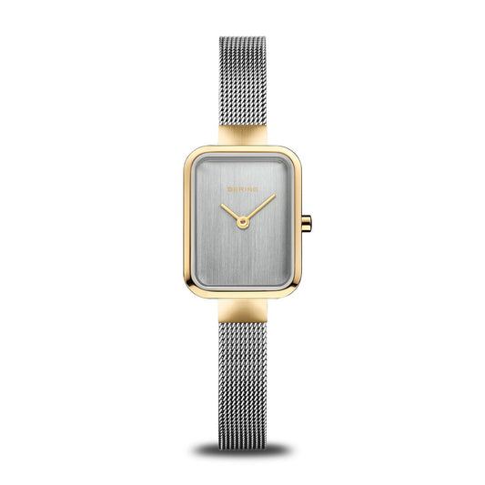 14520-010 Bering Lds Silver Dial Gold Colour Case S/S Mesh bracelet watch £179