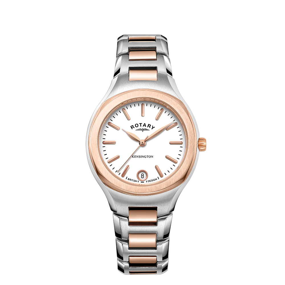 LB05108/02 Rotary Ladies Kensington 2 tone S/S bracelet watch £259