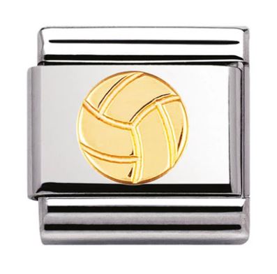 Nomination Classic 18K Sports Collection Volley Ball Charm 030106/11