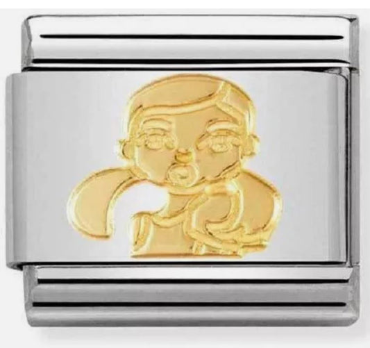 Nomination Classic 18K Gold Alice Charm 030149/19