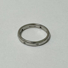 Load image into Gallery viewer, Platinum &amp; 8 Diamond Set Wedding Band  - Pre-Loved Ref PLR59
