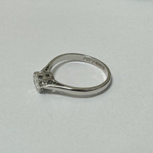 Load image into Gallery viewer, 18ct White Gold Diamond Solitaire Ring  - Pre-Loved Ref PLR118
