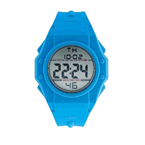 47072/B Storm Blue Digital Automatic on silicone strap watch £90