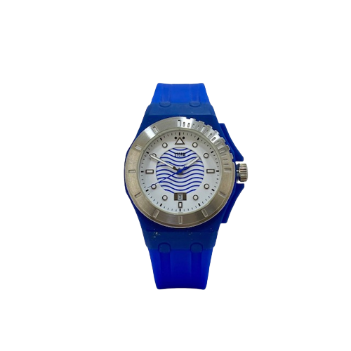 47073/B Storm Simplex Blue Silicone strap watch