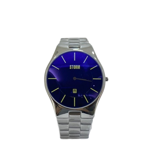 47159/B Storm Gents Slim-X-XL Lazer Blue Bracelet watch