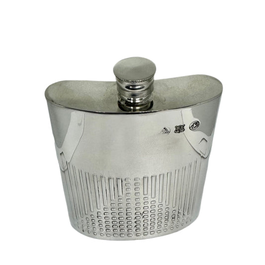 5086 Pewter 6oz Rennie Mackintosh Screw Top Hip Flask