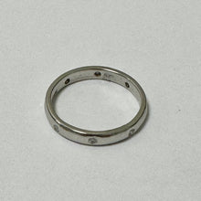 Load image into Gallery viewer, Platinum &amp; 8 Diamond Set Wedding Band  - Pre-Loved Ref PLR59
