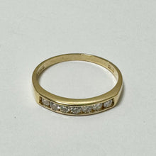 Load image into Gallery viewer, 18ct Yellow Gold Diamond Eternity Ring Pre-Loved Ref PLR97
