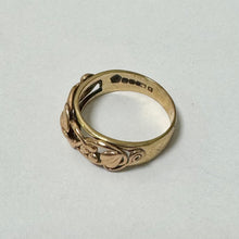 Load image into Gallery viewer, 9ct Yellow &amp; Rose Gold Tree of Life Clogau Ring Pre-Loved Ref PLR38
