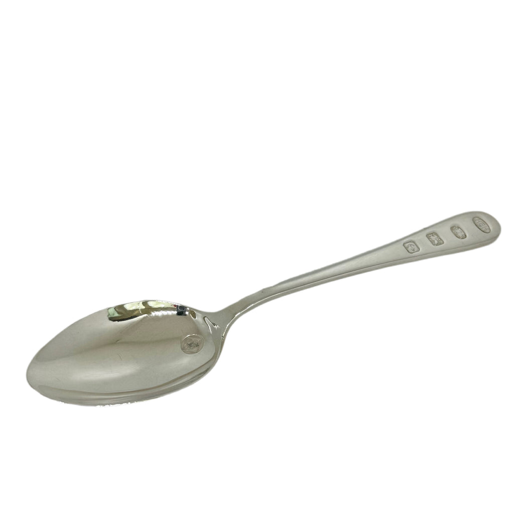 DJ115 Sterling Silver Jubilee Hallmarked Childs Spoon