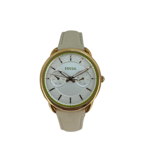 Fossil tailor discount watch rose gold