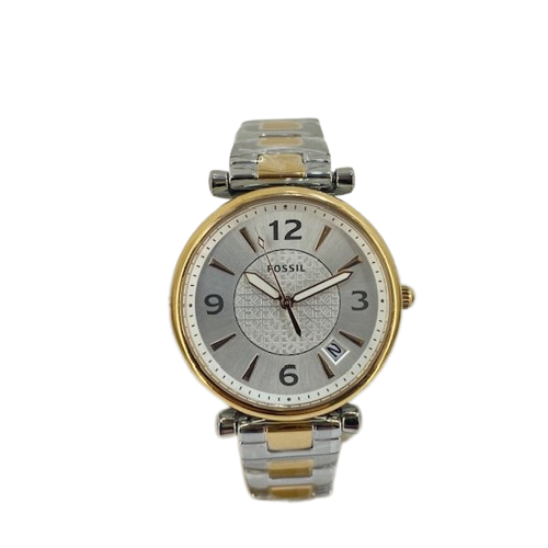 ES5156 Fossil Ladies Carlie 2 tone bracelet watch