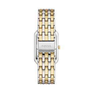 FOSSIL Raquel Three-Hand Date 2 Tone Stainless Steel Bracelet Watch ES5305