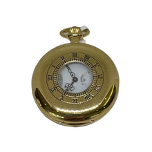 Load image into Gallery viewer, G103PM Jean Pierre Gold Plated Mechanical Pocket watch
