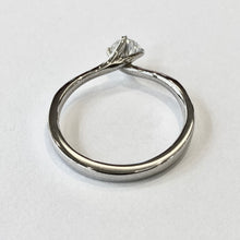 Load image into Gallery viewer, 18ct White Gold Lab Grown 0.41ct Round Brilliant Cut Diamond Solitaire Ring
