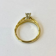 Load image into Gallery viewer, 18ct Yellow Gold Lab Grown 0.50ct Round Brilliant Cut Diamond Solitaire Ring
