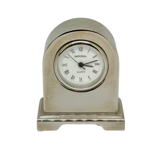 IMP3/S Chrome Miniature Norman Arch Clock