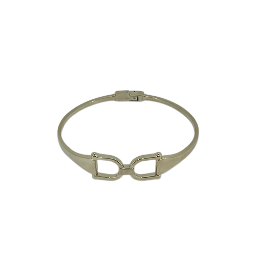 JF04524710 Ladies Fossil D-Link Gold Plated Stainless Steel Bangle £59