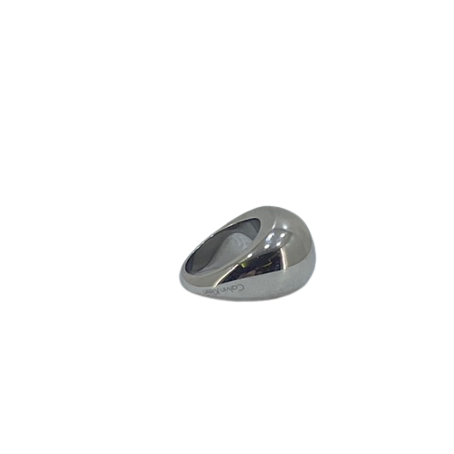 CK Calvin Klein Ellipse Sterling Silver Ring Size 7 / N  KJ24AR0114