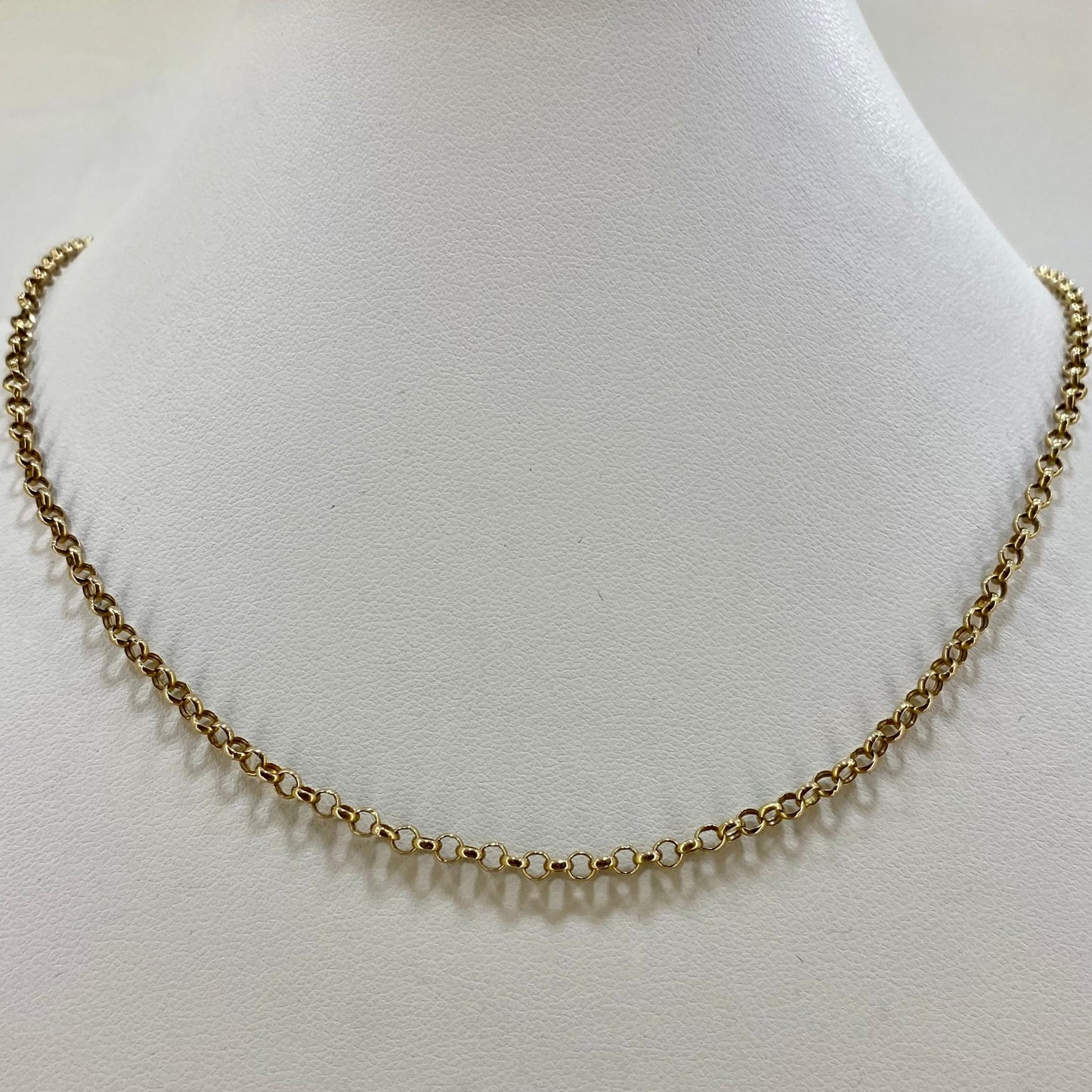 9ct Yellow Gold Belcher Chain Pre Loved