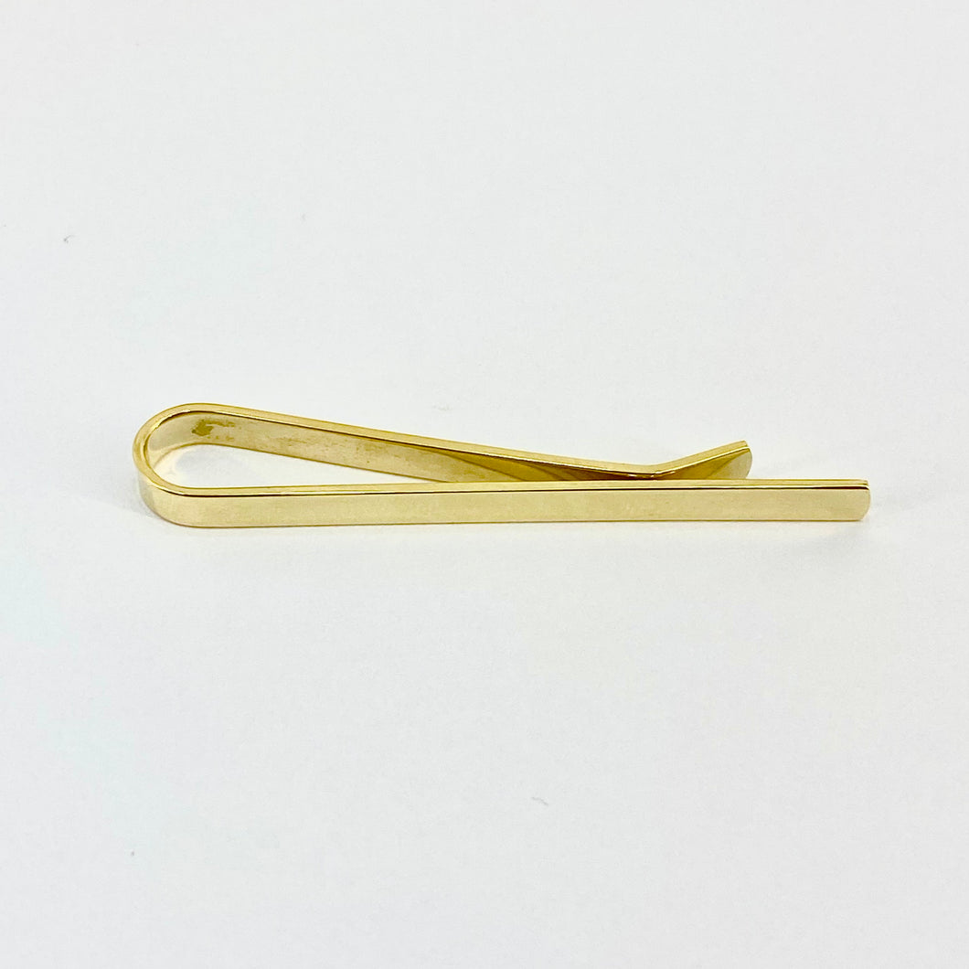 9ct Yellow Gold Tie Clip Pre-Loved