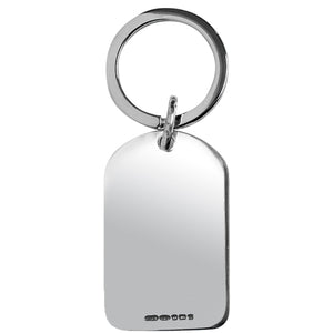 8927 Sterling Silver hallmarked Key Ring