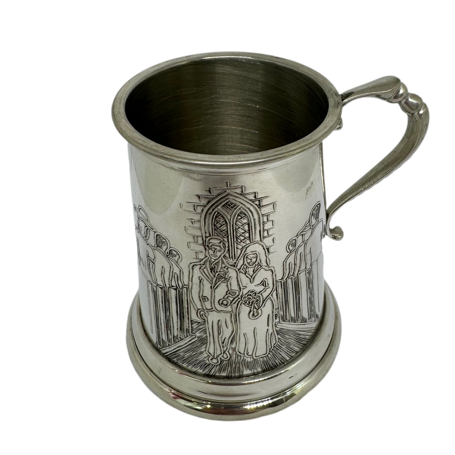 Pewter Wedding Cup (Tankard)