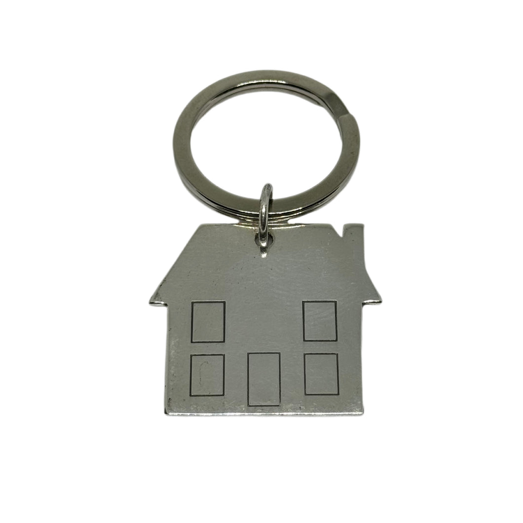 KK2 Silver House Key Ring