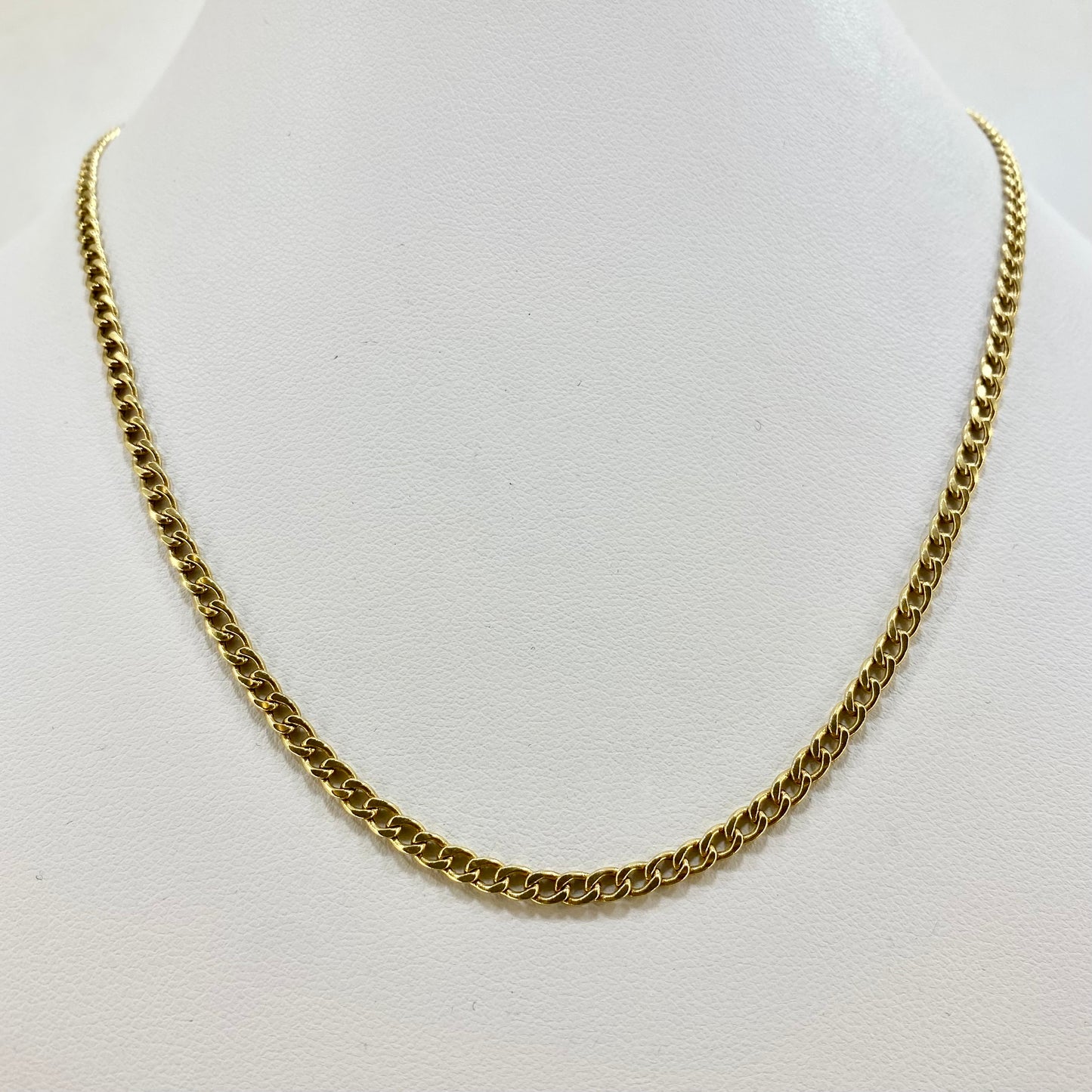 18ct Yellow Gold Curb Link Chain Pre-Loved