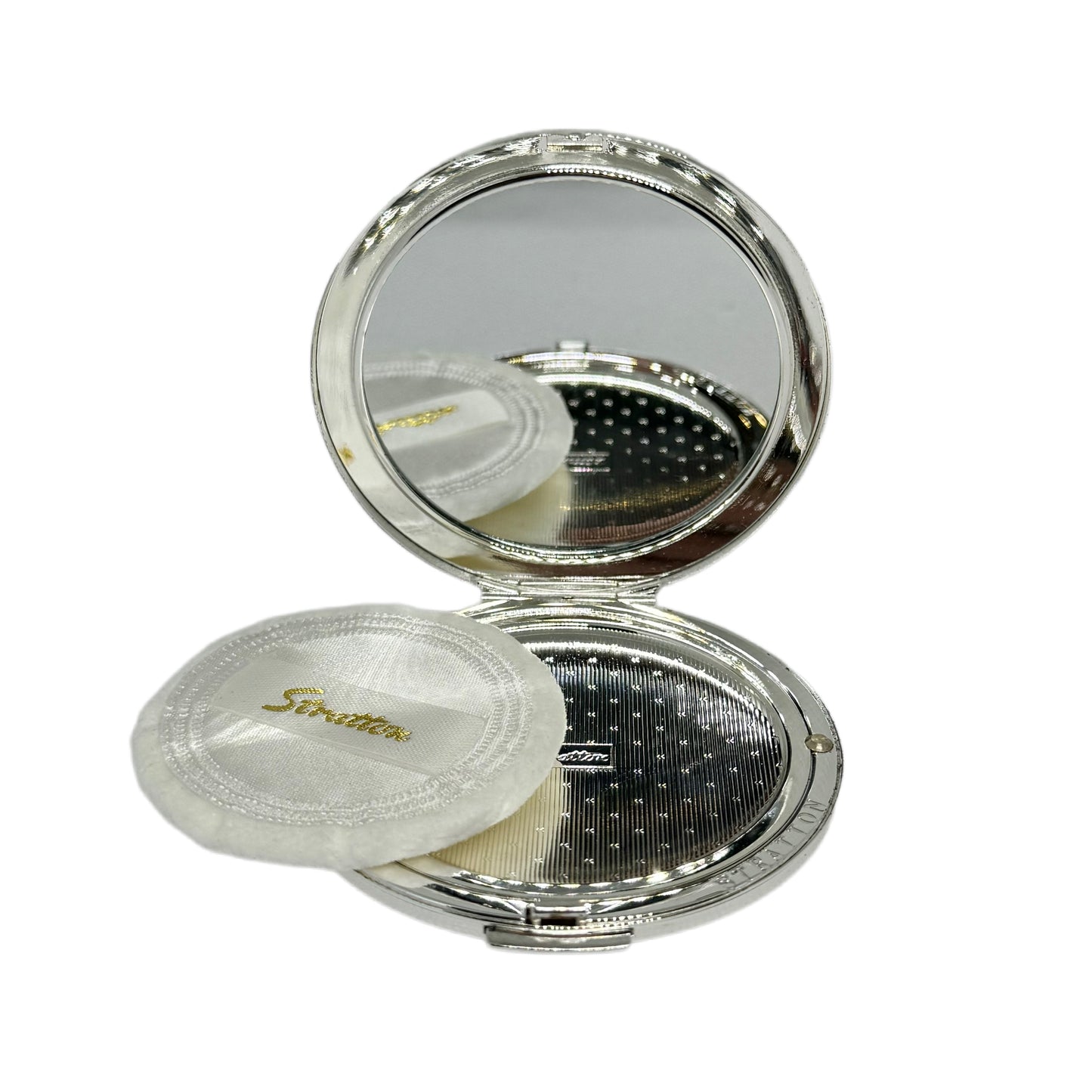 Stratton 6181287 Plated Stone set Powder Compact mirror £30