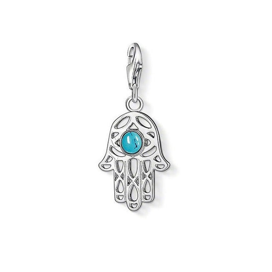 Thomas Sabo Sterling Silver Hand of Fatima Charm ref 1052-404-17