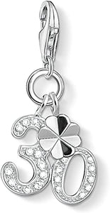Thomas Sabo Sterling Silver and CZ set 30 charm ref 1237-051-14