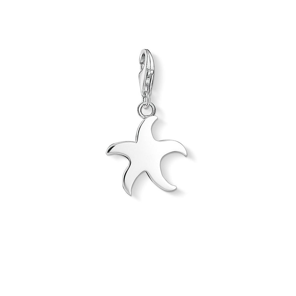 Thomas Sabo Sterling Silver Starfish charm ref 1343-001-12