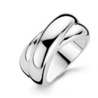 Ti Sento sterling Silver Ring ref 1709SI/54 Size N