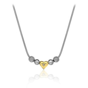 Hot Diamonds Sterling Silver Heart Necklace DN105