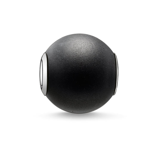 Thomas Sabo Karma Matt Black Obsidian bead ref K0001-023-11