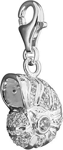 Thomas Sabo Sterling Silver Conch Shell charm ref 1219-051-14