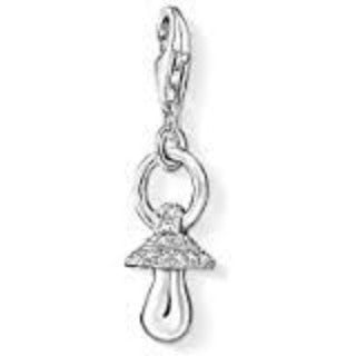 Thomas Sabo Sterling Silver  CZ set Dummy charm Ref 1114-051-14