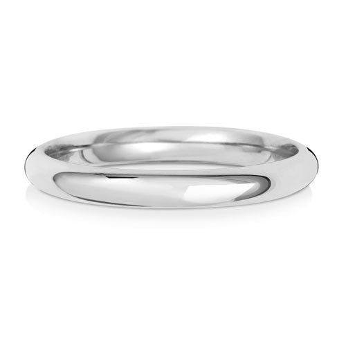 2.5MM Traditional Court Wedding Ring